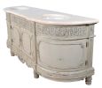 Essex Parchment Double Vanity 84 inch